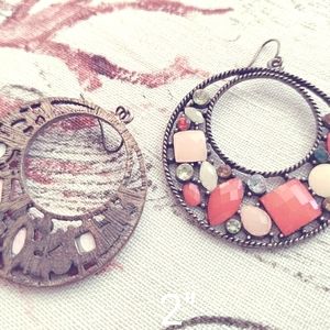 Summer Punch bangle hoop earrings